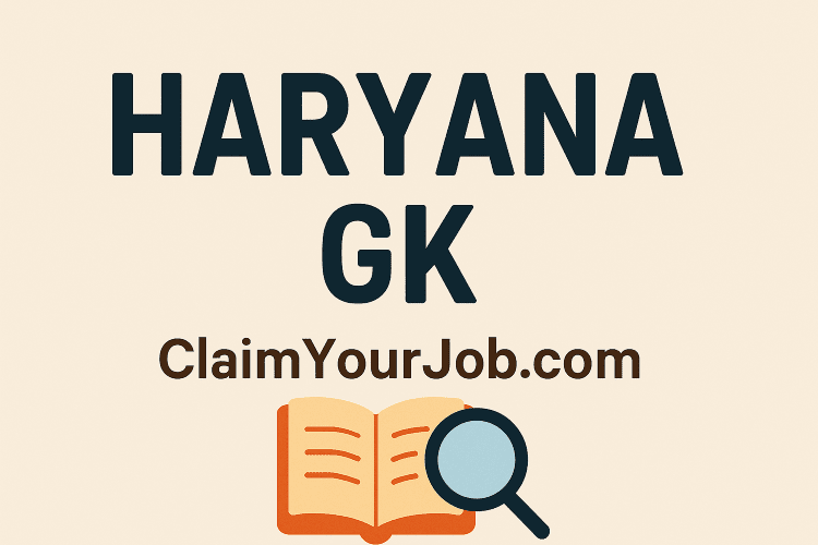 Haryana GK Questions and Answers