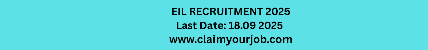 EIL Recruitment 2025