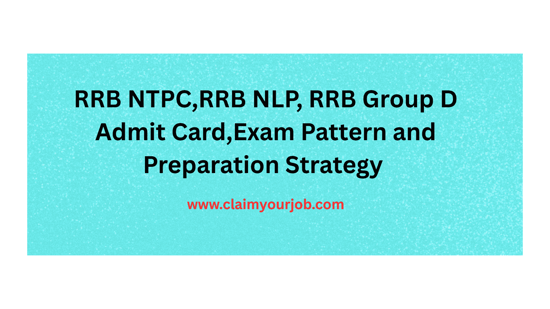 RRB Group D Exam Pattern